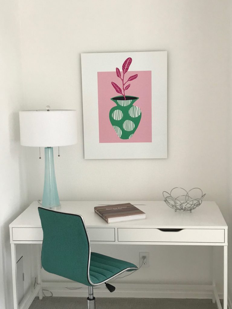 Chandeleur Flower Print